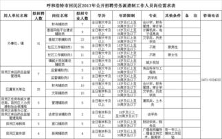 呼和浩特市工作招聘信息,呼和浩特市招聘网站大全