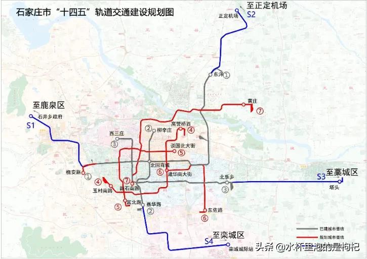 石家庄地铁线路图最新,石家庄地铁线路图最新版高清