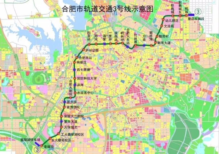 九号线地铁线路图,合肥九号线地铁线路图