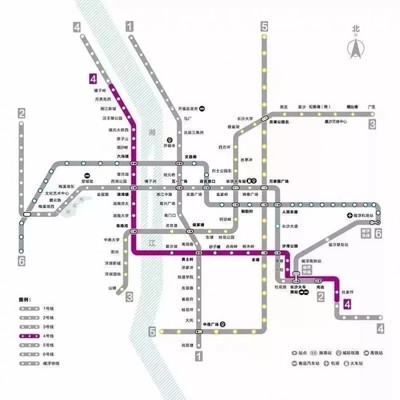 长沙地铁2号线所有站点,长沙地铁2号线所有站点名称