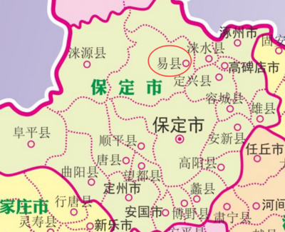 保定市22个县都有哪几个,河北保定地区地图全图