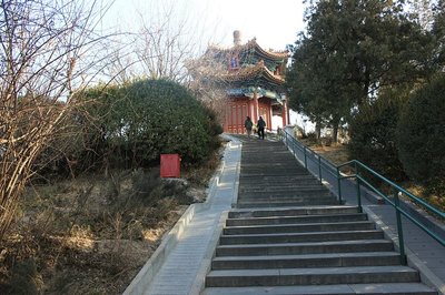 景山公园看故宫全景,景山公园看故宫全景文案
