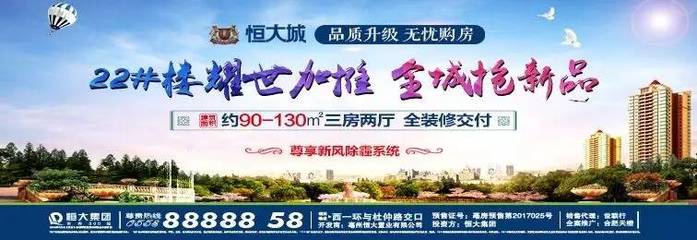 亳州恒大城,亳州恒大城三期