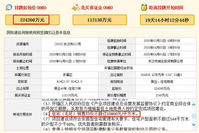 长沙2020年限价地,长沙2019年限价地块汇总