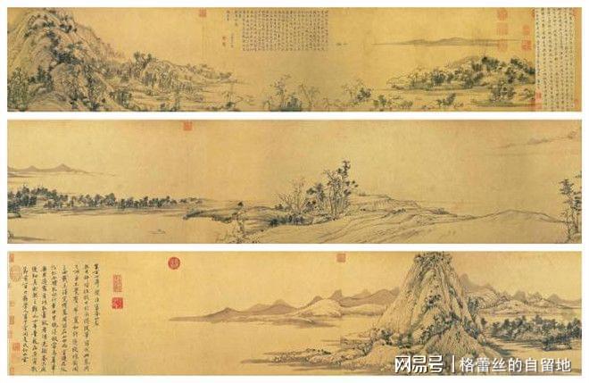 富春山居图在哪里画的,富春山居图什么画法