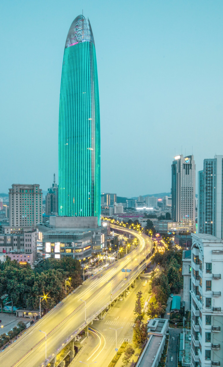 济南绿地中心简介,济南绿地中心在建