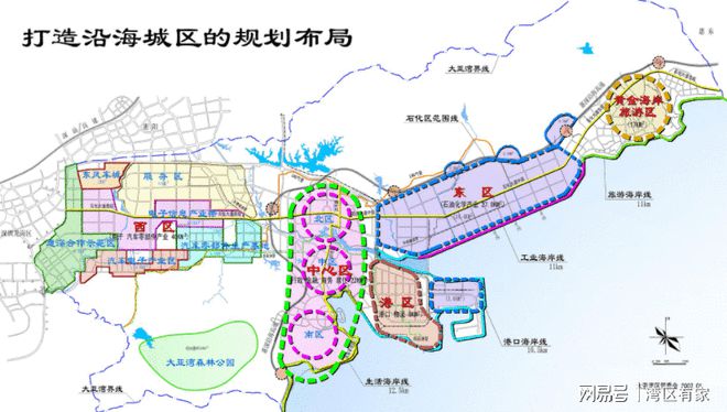 大亚湾西区规划高清图,大亚湾西区城市规划图