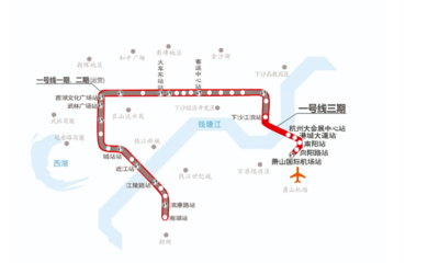 杭州地铁1号线只到下沙江滨,杭州地铁1号线只到下沙江滨,去萧山机场路线