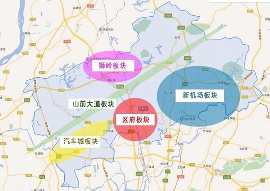 湖州房产板块怎么划分