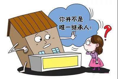 独子继承房产怎么写