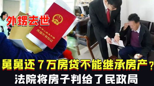 舅舅死后房产怎么继承