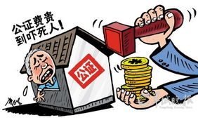 房产公证处怎么收费