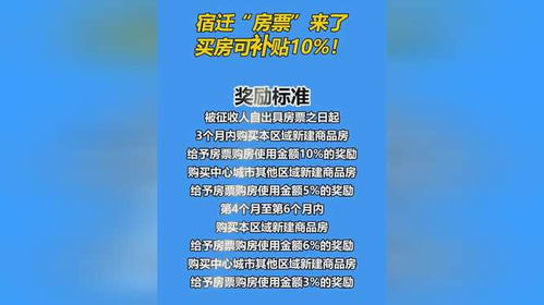 宿迁房产补助怎么领