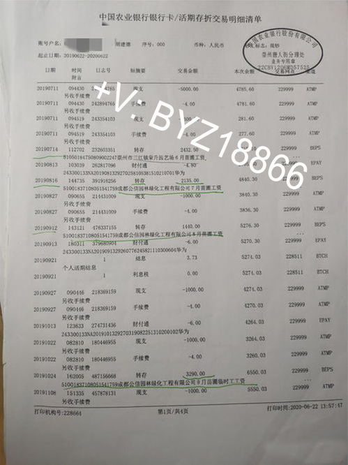 房产银行流水怎么打