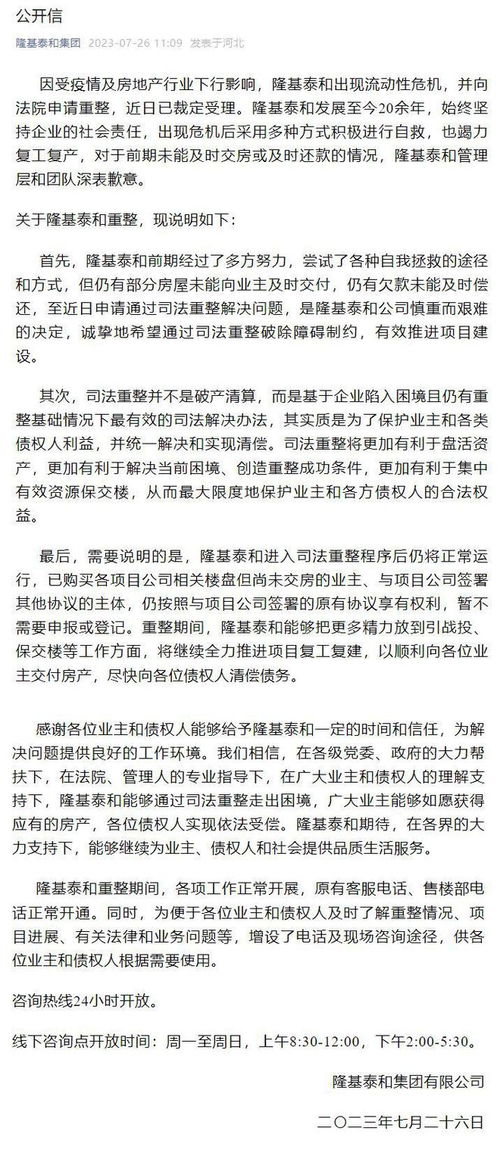 怎么申请重整房产