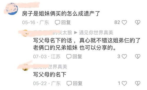 姐弟死后怎么分房产