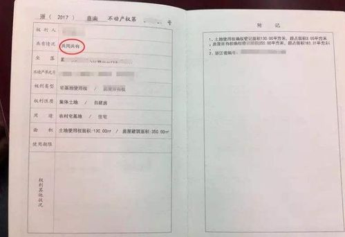 房产证共有怎么区分份额