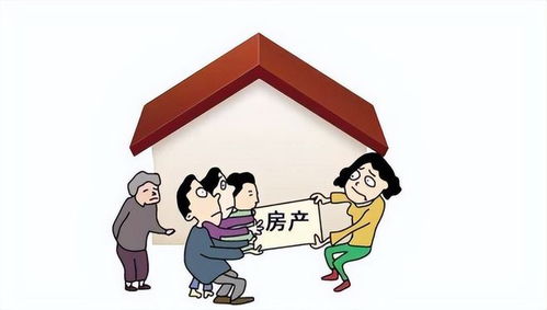 父母分房产怎么写