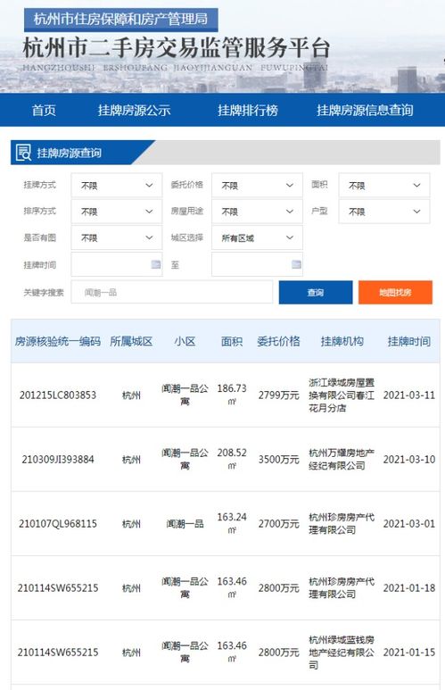 房产成交怎么查询