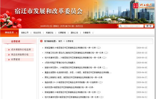 怎么查看全市房产备案价