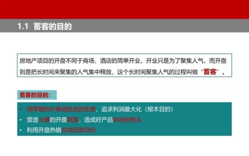 房产怎么蓄客