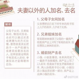 房产减名怎么取