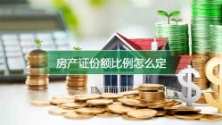 怎么明确房产份额