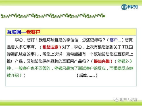 房产电话销售怎么邀约